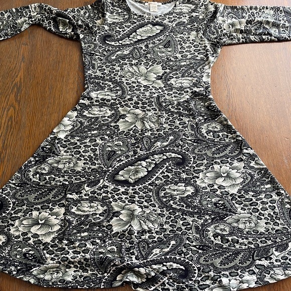 Capella Apparel Knit Dress Paisley Print size M - Picture 5 of 10